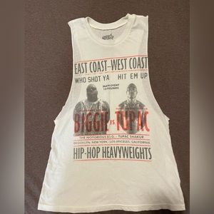 Tupac Vs. Biggie Muscle Tank
